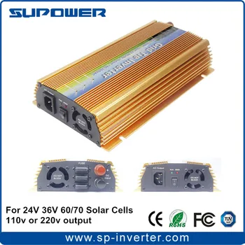 

1000W Grid Tie Inverter MPPT function Pure Sine Wave 110v or 220v output 22-45VDC input On Grid Micro inverter for Solar System