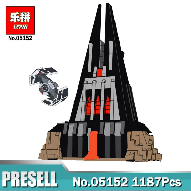 

Star 05030 Wars 05152 The Darth Vader`s Castle Set compatible Legoing 75251 Building Blocks for Kids Birthday