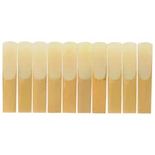 Ammoon 10 шт штук прочность 3.0 бамбук Reeds Для Bb тенор саксофон аксессуары