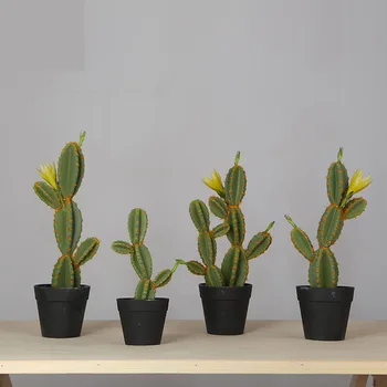 

Artificial Fairy Column Bonsai Simulation Cactus Prickly Pear and Other Tropical Desert Plants Bonsai