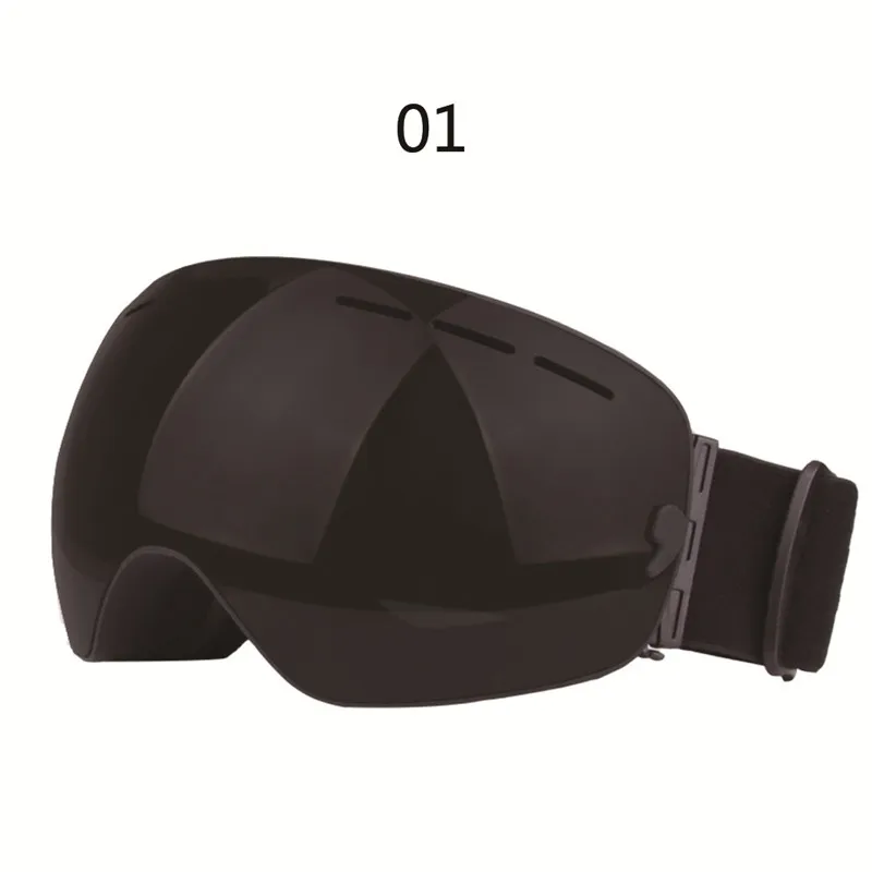 Gafas de esquí PC lentes polarizadas invierno Snowboard gafas con Anti-niebla protección UV para hombres y mujeres de la miopía de nieve #289789