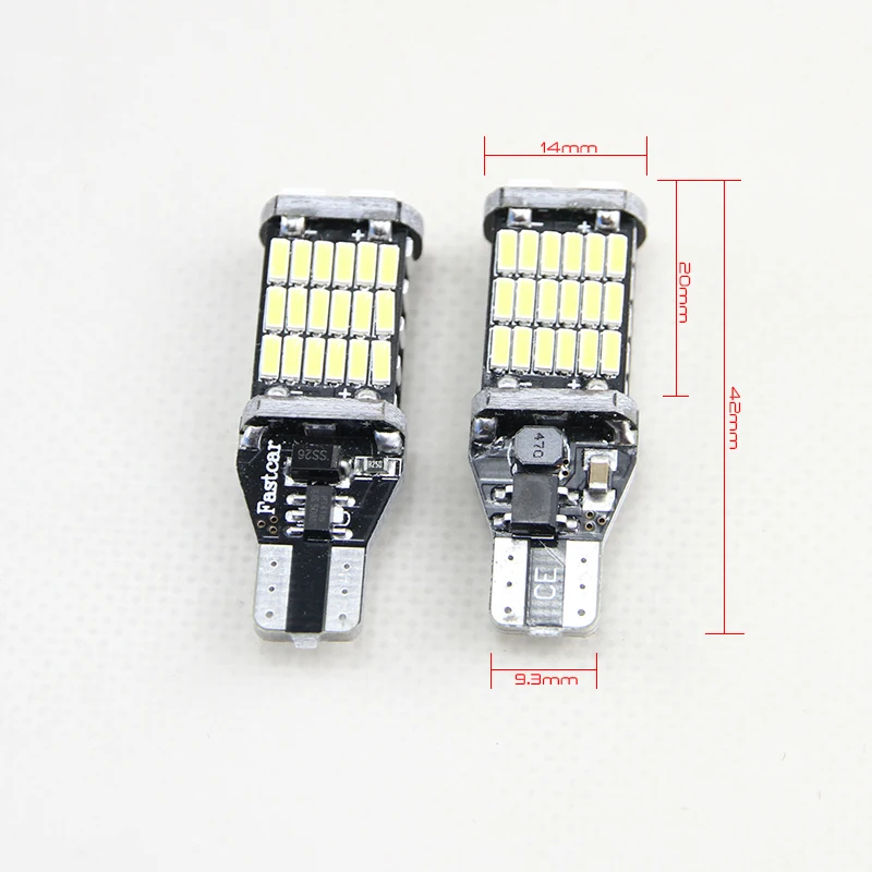 2x CAN-bus T15 W16W 4014-SMD светодиодный обратный белый светильник лампа для Infiniti G25 QX50/60 M37 M25L FX50 JX35 EX37 EX25 FX37 FX35