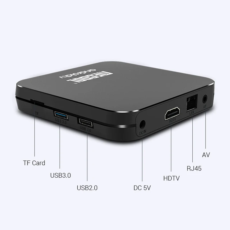 OPQ-Mecool Km9 Pro Android 9,0 ТВ-приставка Amlogic S905X2 Четырехъядерный 4G Ddr4 32G Rom 2,4G/5G Wifi Bluetooth 4K Atv смарт-приставка