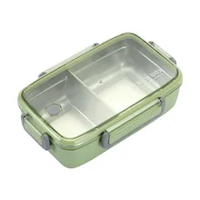 Многослойная герметичная коробка для завтрака из нержавеющей стали, контейнер для еды, хорошо продаваемый