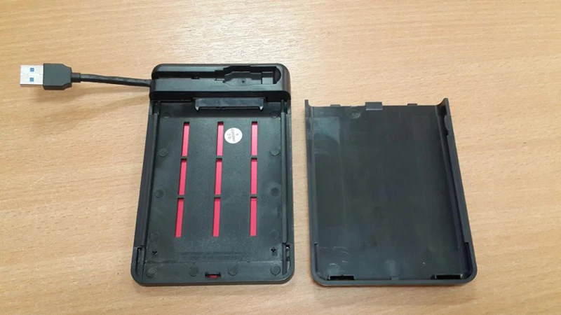 plastic hdd enclosure