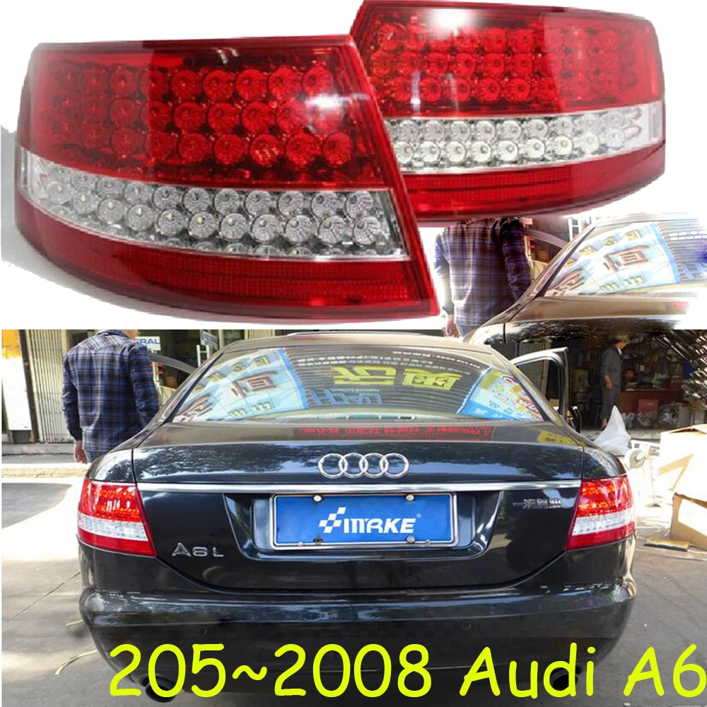 Один комплект 2 шт. автомобильный Стайлинг для 2005 2006 2007 2008 год A6 задних сигнальных