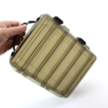 Рыболовная приманка 20 см* 15 см* 5 см коробка двухсторонняя коробка для рыбной ловли, Рыбная ловля приманка Pesca аксессуары коробка Minnows приманка рыболовный контейнер для снастей