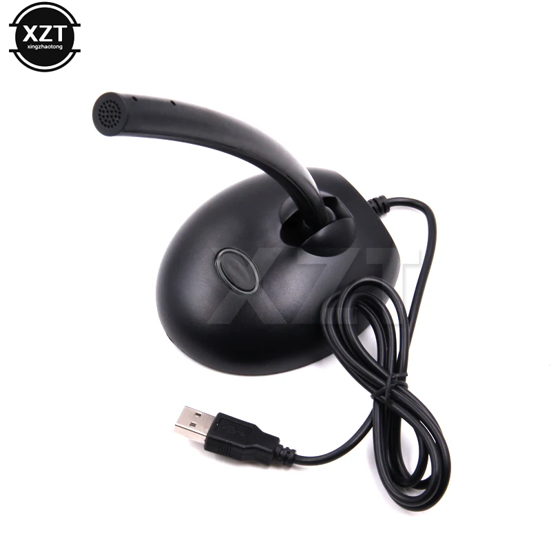 

1PCS standard USB Mic Microphone Desktop Talk Noise Cancelling for PC Computer Laptop MAC high quality No driver NEWEST