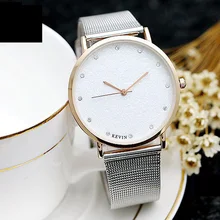 Simple Knit Mesh Couple Watches Fresh Quartz Wristwatches Vintage Minimalism Men and Women Student Watch Free Shipping Sale