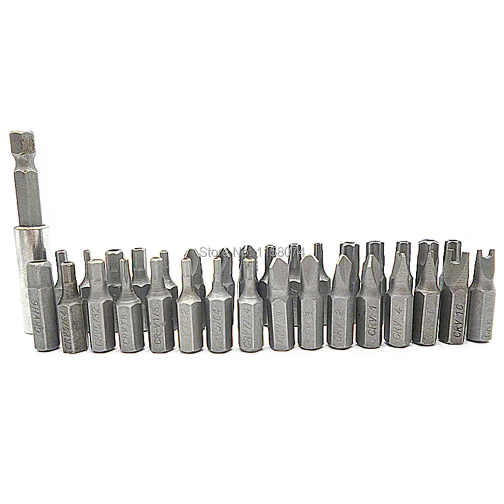 Security Tamper Proof Bit Set 33pc