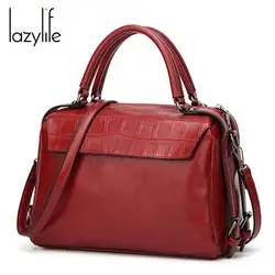 LAZYLIFE винтажная женская сумка на плечо Женская повседневные сумки для ежедневных покупок универсальная сумка высокого качества Dames