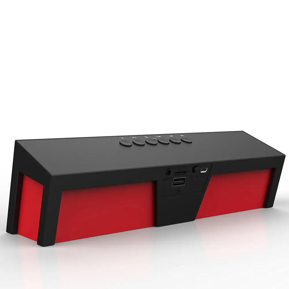 Большая сила 10 Вт HIFI портативный беспроводной bluetooth спикер Стерео сабвуфера Звук