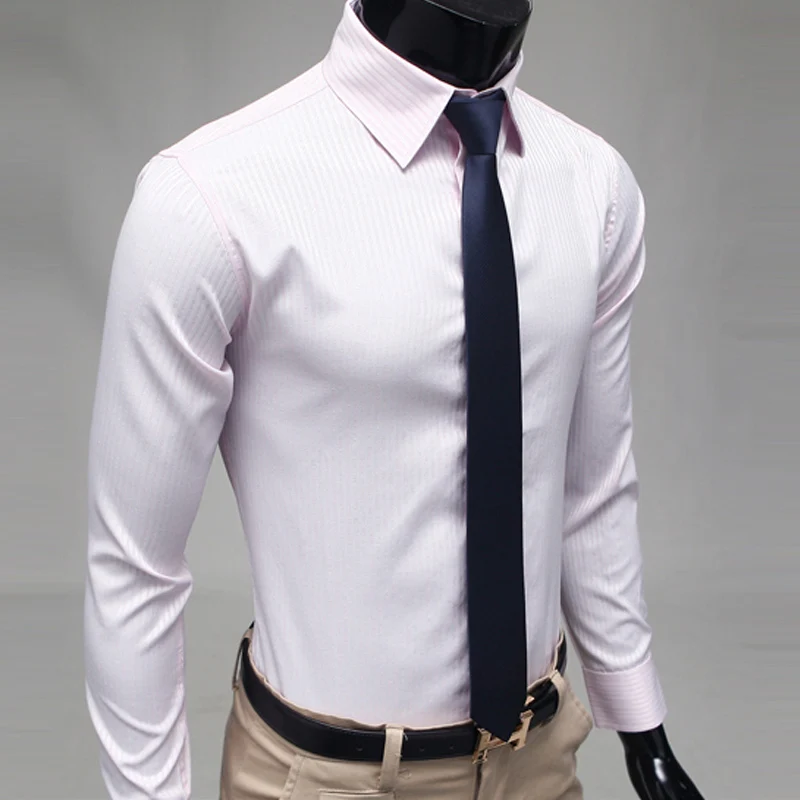 2013 High Grade Fabric Slim Stripe Casual Shirt Customization Best ...