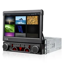 Reproductor de Dvd del coche 7 pulgadas 2 Din Android6.0.1 Audio Estéreo De Navegación Gps Universal Volante Grabadora de Radio Wifi mapa 1 GB