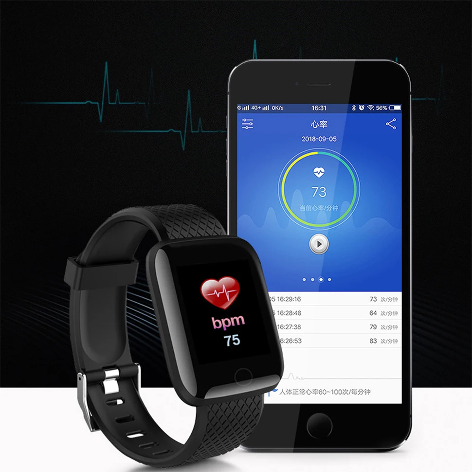Hamswan Новые смарт-часы для мужчин 1,3 дюймов IP67 водонепроницаемый монитор сердечного ритма фитнес-трекер спортивные Смарт-часы для Android IOS женщин