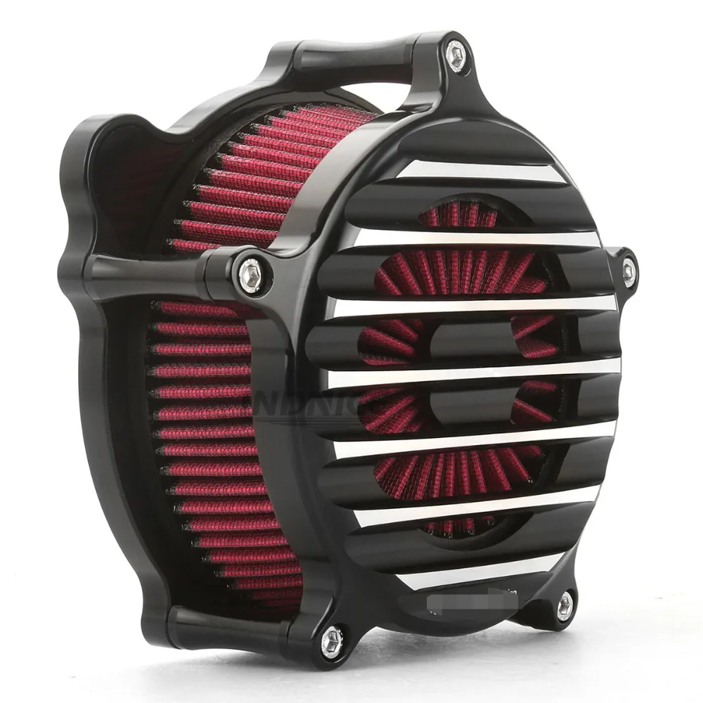 CNC cut высокое потребление ностальгия Стайлинг воздушный фильтр комплект sportster