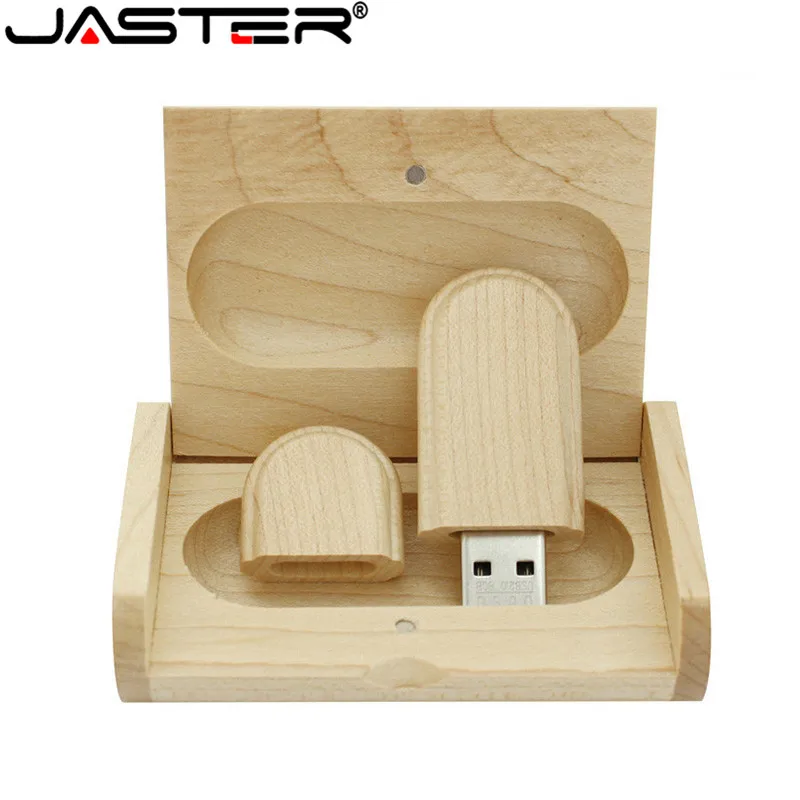 JASTER(более 10 шт. бесплатный логотип) креативный Деревянный usb+ коробка ручка-накопитель 32 Гб 16 Гб 64 Гб usb флеш-накопитель карта памяти свадебный подарок