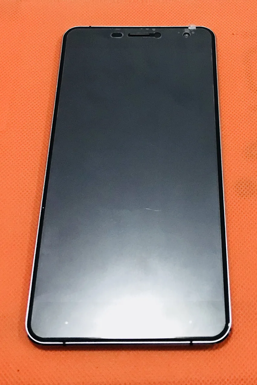 Б/у Оригинальный ЖК-экран + сенсорный экран рамка для Doogee X7 MTK6580 четырехъядерный 6 0