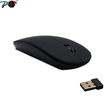 

P 2018 Cheap 2.4G 3D Silent Slim Optical Wireless Mouse With 1800DPI & Ergonomic Mause for PC MAC apple microsoft Laptop Desktop