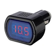 Cigarette Lighter LCD Tensão Digital Medidor de Painel Volt Voltímetro Monitor para Auto Car Truck