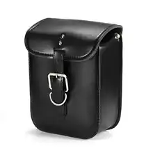 New Black Motorcycle Motorbike KTM PU Leather Saddle Bags Side Bags Universal