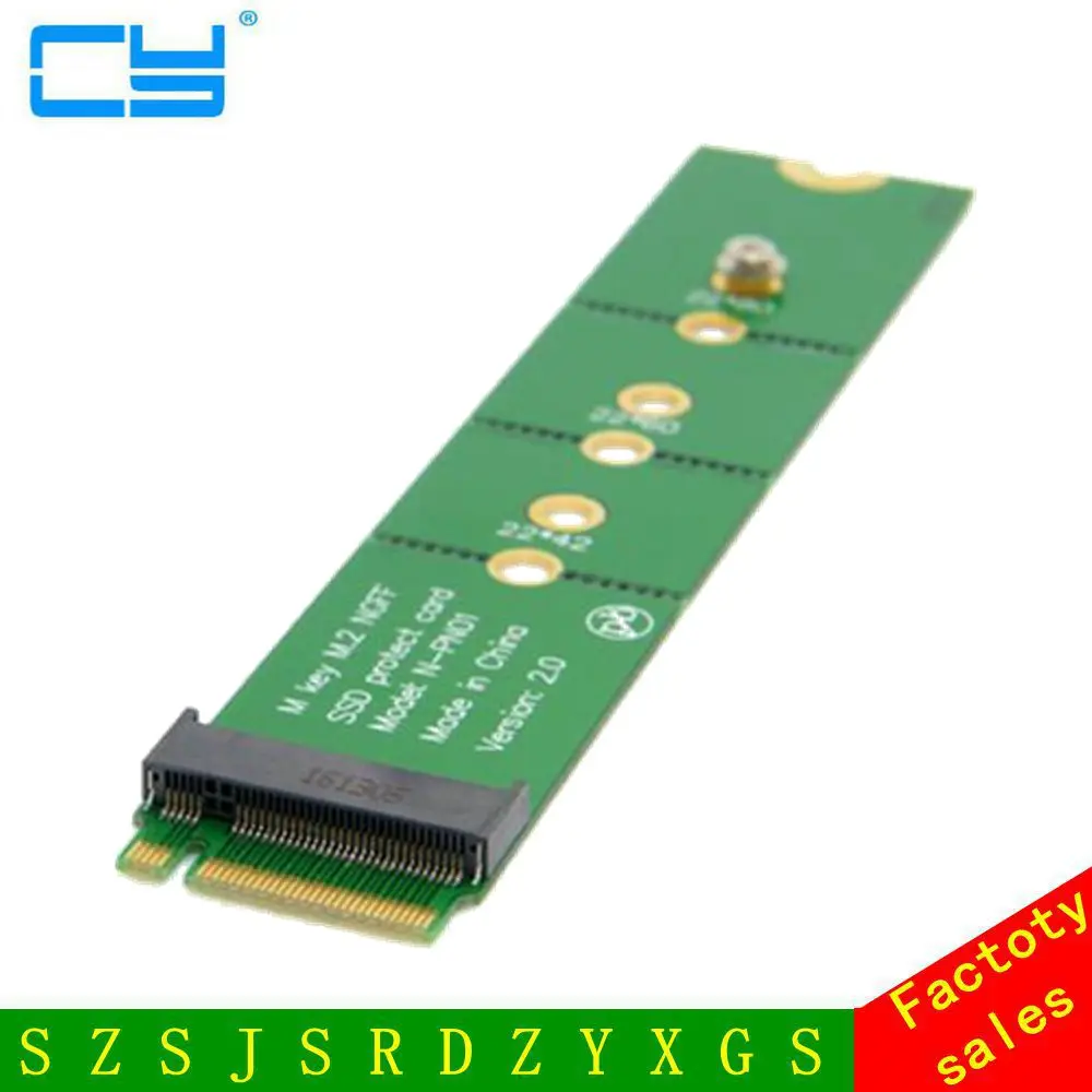 Адаптер адаптер PCI E с 2 полосами M.2 M key NGFF SSD папа мама для XP941 PM951 SM961 SM951|ssd ssd|ngff m.2 ssdm.2