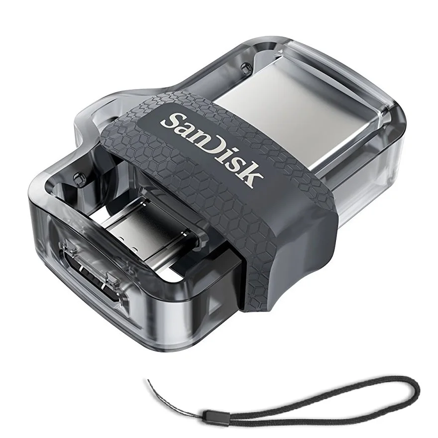 Sandisk SDDD3 Extreme USB3.0 Dual OTG USB Flash Drive High Speed 150M/S PenDrive 32GB 16GB Pen Drive 64GB Memory Stick