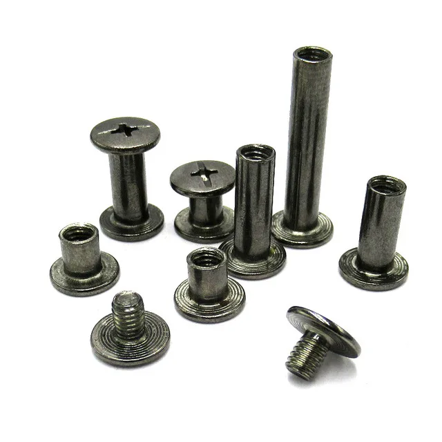 Promotion Chicago screw sex bolt book binding post screws 5*6/8/10/12