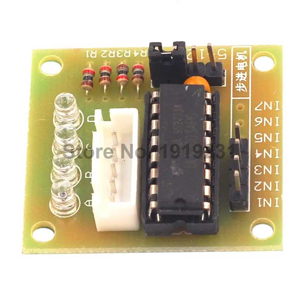 ULN2003 Модуль тестирования платы шагового двигателя для Arduino AVR SMD|uln2003 stepper motor|motor