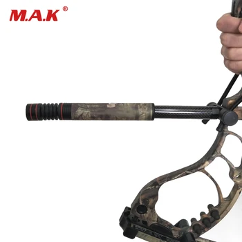 

2 Color Archery Compound Bow Stabilizer 7-11 Inches Adjustable Balance-X Aluminum Bow Accessories for Hunting Shooting