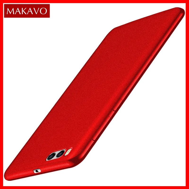 Мягкий силиконовый чехол MAKAVO для Xiaomi Mi6 матовый противоударный резиновый из ТПУ