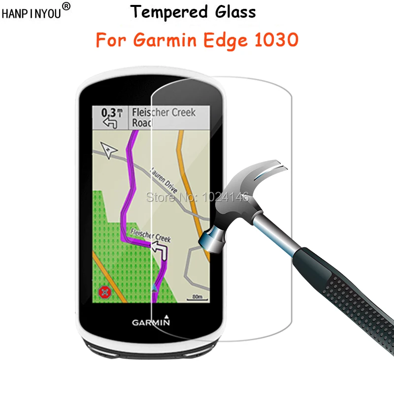 For Garmin Edge 1030 SmartWatch Clear Tempered Glass