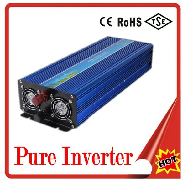 

5000W digital display Pure sine wave Inverter dc to ac power inverter 24V to 120V 60HZ free shipping