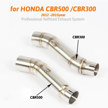 

cbr500 CBR 500R CB300 motorcycle exhaust contact middle pipe connector for HONDA CBR500R CBR 300 CBR300 2012 to 2015