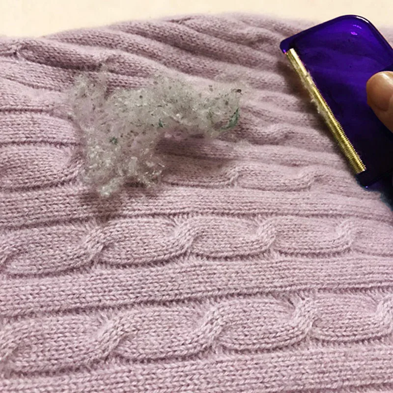 Портативный Hairball чистящий инструмент для Кашемирового свитера трикотажные ткани Пластик Медь