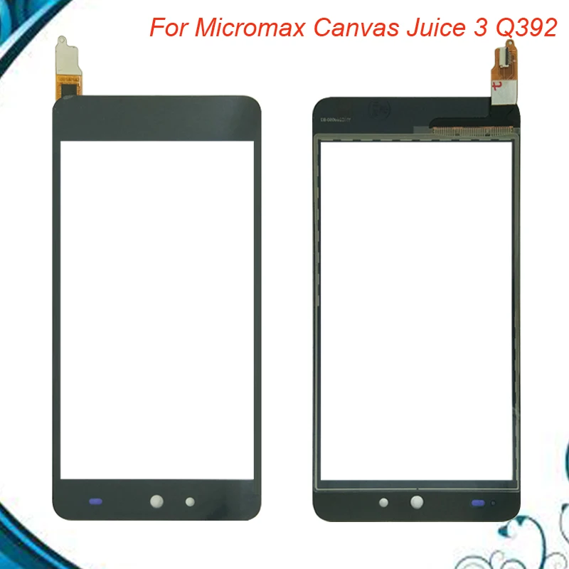 

100%Working OK For Micromax Canvas Juice 3 Q392 Touch Screen Digitizer Panel For Micromax Q392