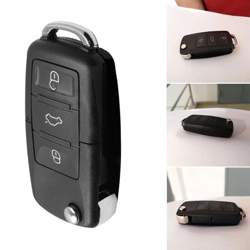 

1 Set Car Key Shell Box Secret Safe Car Key With Coil Springs Tail Hook Black Useful Compartment Stash Box