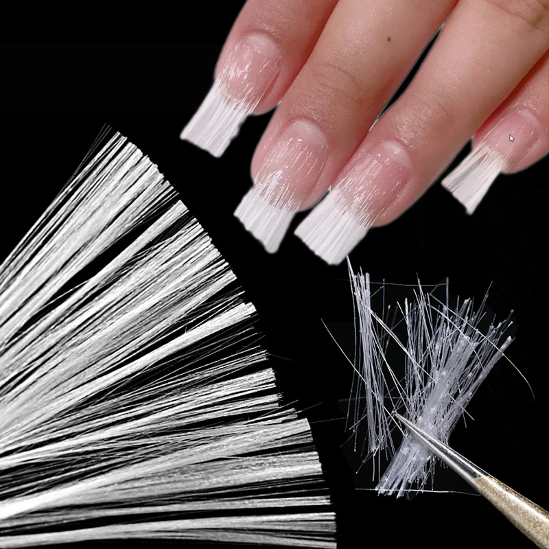 1 Bag Fiberglass for Nail Extension Fibernails Acrylic Tips Manicure