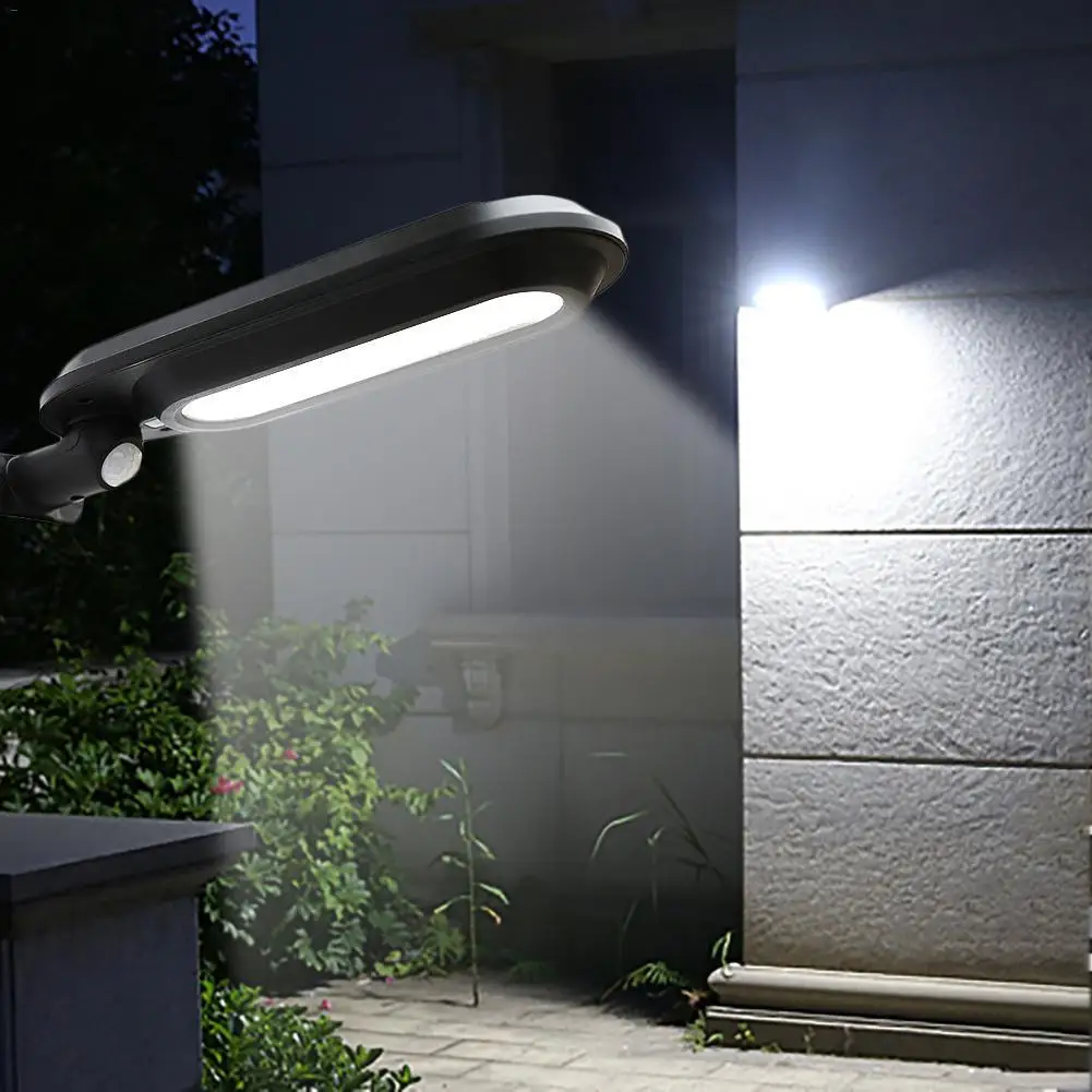 

Solar Power Outdoor Human Sensing LED Street Light Waterproof Landscape Garden Wall Pathway Lamp LED Outdoor Lighting