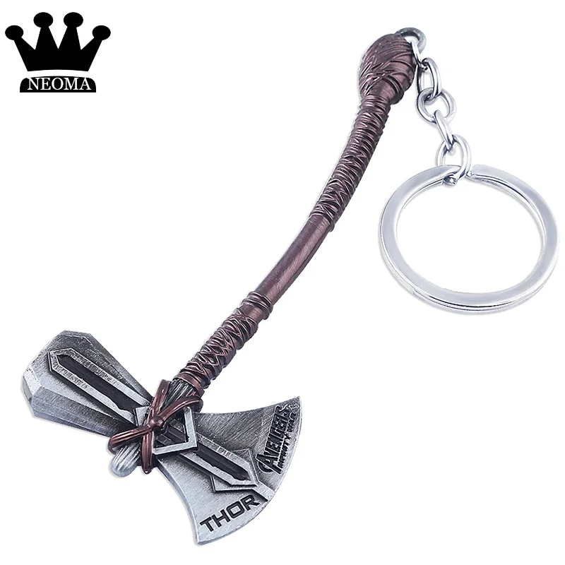 

Avengers Infinity War Stormbreaker Thor Axe Hammer Fan Gift Enamel Jewelry