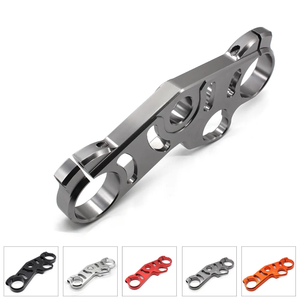 

Aluminum Motorcycle Lowering Triple Tree Front End Upper Top Clamp 7 Colors For SUZUKI GSXR 600 750 2006-2009
