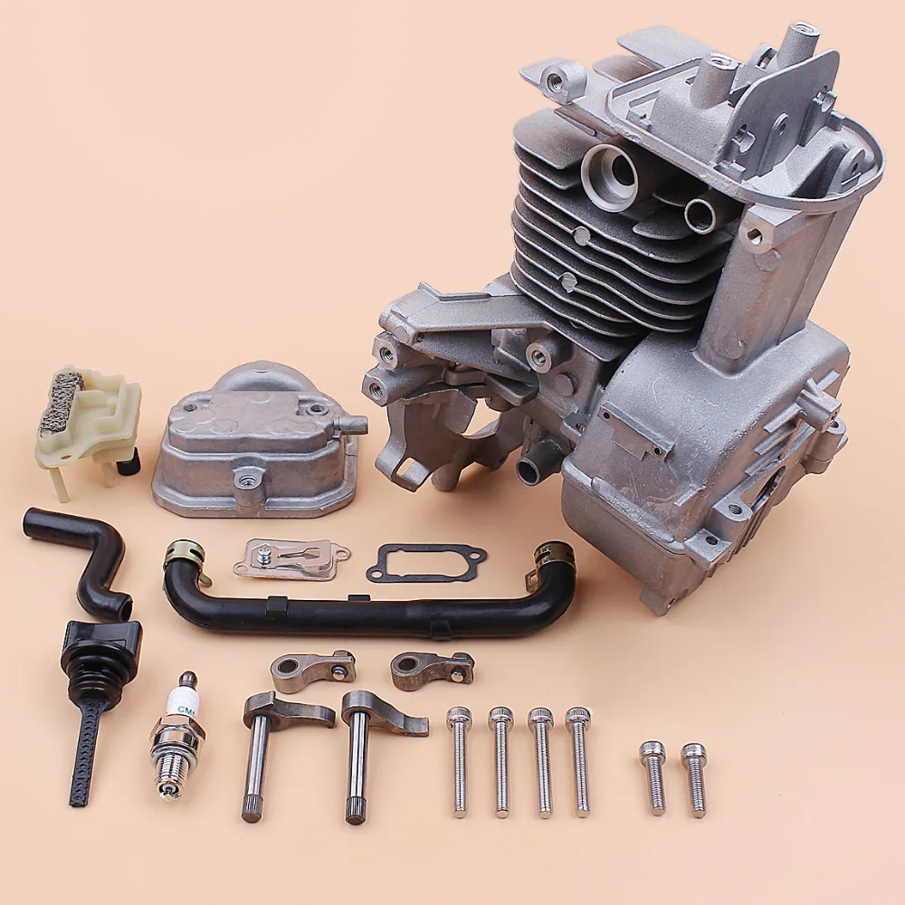 39 мм цилиндр Картера Поршневой клапан коромысла комплект для Honda GX35 GX35NT HHT35S UMK435 маленький двигатель триммер с двигателем 10100-Z3F-405
