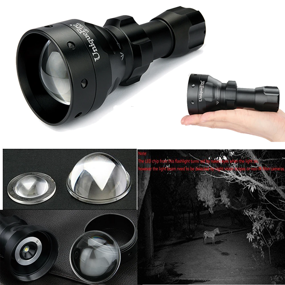 UniqueFire Newest Night Vision Flashlight UF 1503 4715S IR 850nm High