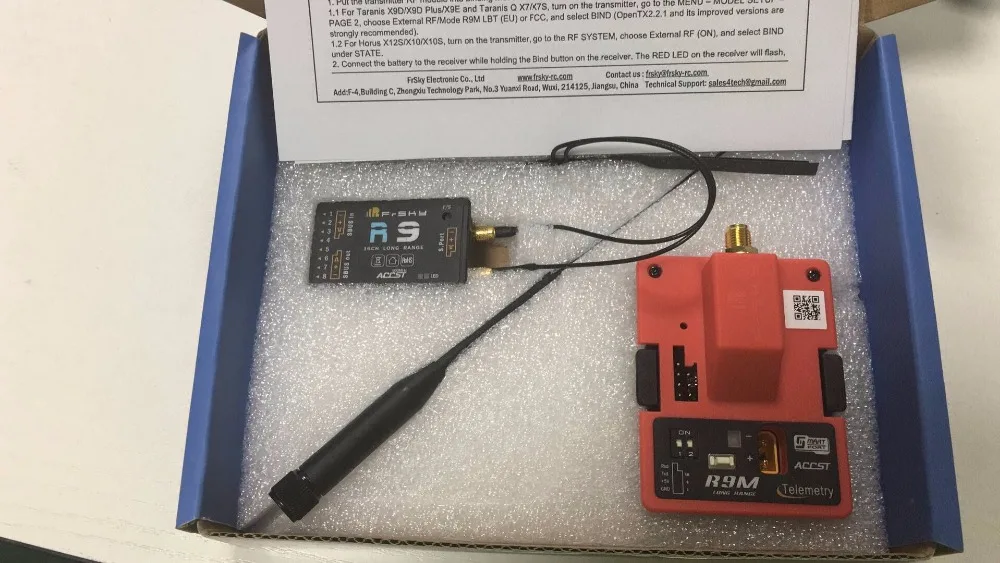 

Frsky 900m Receiver R9 R9M Long Range for RC Helicopter