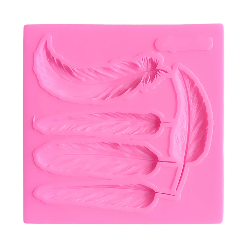 Силиконовые формы для украшения тортов из пищевого силикона с перьями и птицами, силиконовые формы для украшения тортов, трафареты для тортов 3D A1063
