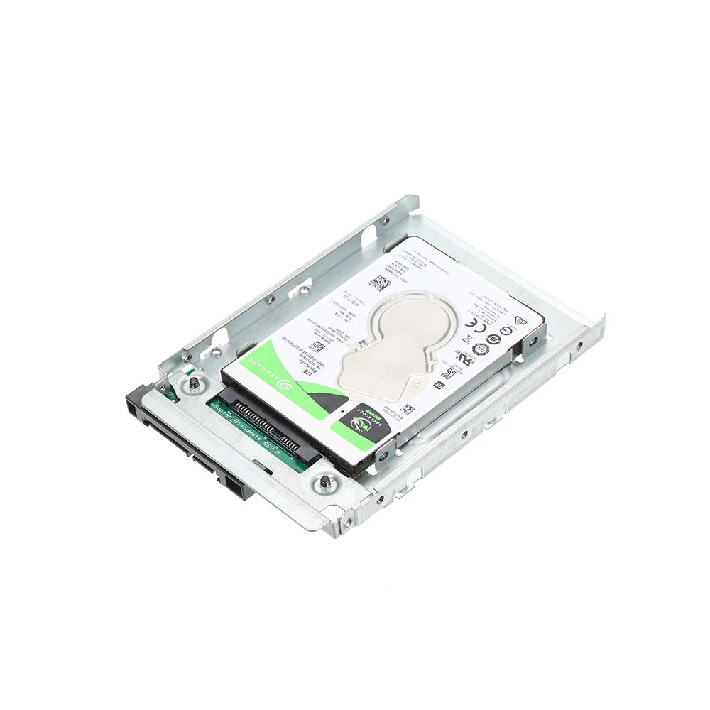 

2.5" SSD to 3.5" SATA Hard Disk Drive HDD Adapter Hot Swap Plug Converter Bracket Tray Cage Compatible with 2.5"/3.5" SATA SSD