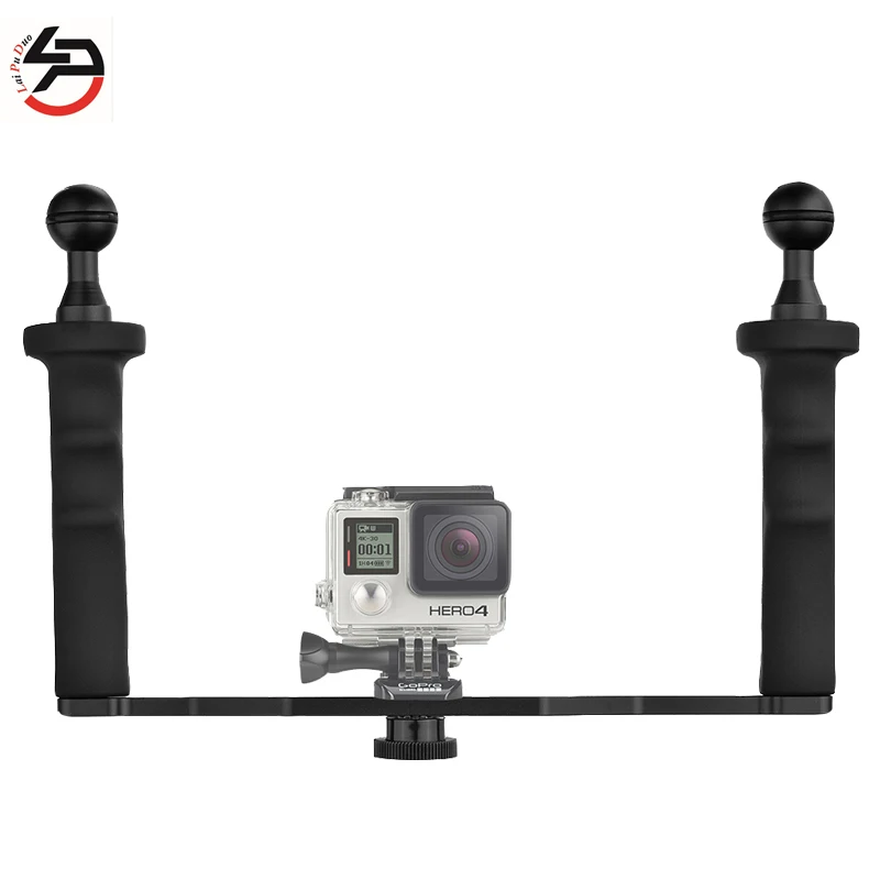  LPD Xiaomi yi 4K SJCAM SJ4000 Tripod for Nikon Camera handheld stabilizer for dome port & gopro Her