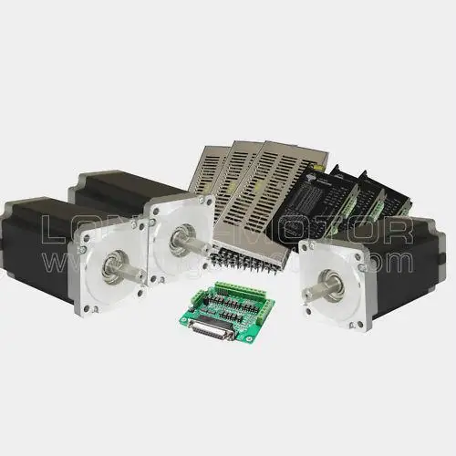 3Axis Nema 34 Stepper Motor 1232OZ-IN 5.6A &amp stepper motor driver DM860A 3pcs power CNC PLASMA &ampMill | Обустройство дома