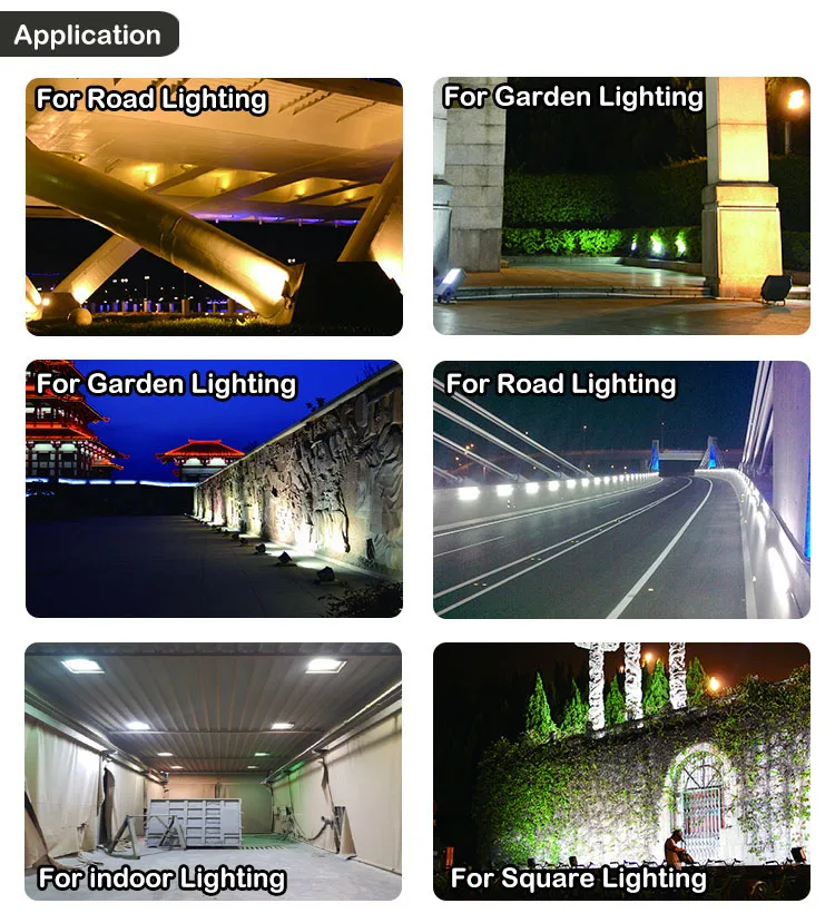 Reflector LED Outdoor Lighting 220V IP65 Waterproof 10W 20W 30W 50W LED Flood Light and 100W 150W 200W Floodlight LED Spotlight led flood