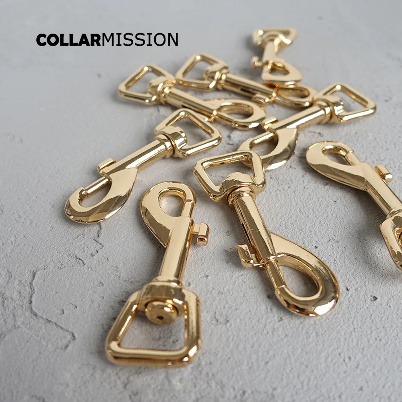 10pcs/lot Wholesale Metal Lobster Claw Clasp For 20mm bing Dog Cat Leash Buckle Swivel Clasp